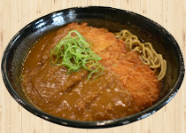 カツカレーそば